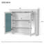 Armoire à pharmacie, armoire de rangement murale pour salle de bain, armoire murale moderne avec 2 miroirs et armoire d'appoint-228456627