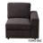 Ileana Upholstered U-Shaped Sectional with Ottoman Left Hand Facing-95615554