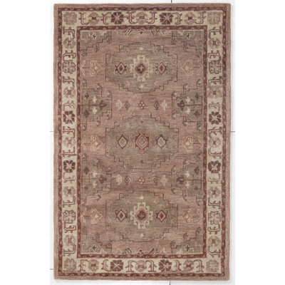 Tapis d'intérieur en laine touffeté à la main