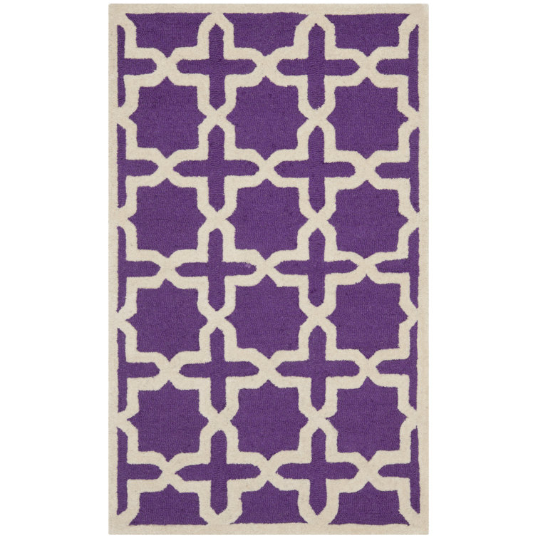 Igna Hand Tufted Wool Geometric Rug