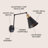Kimberly Iron Swing Arm Sconce-619378889-641734513