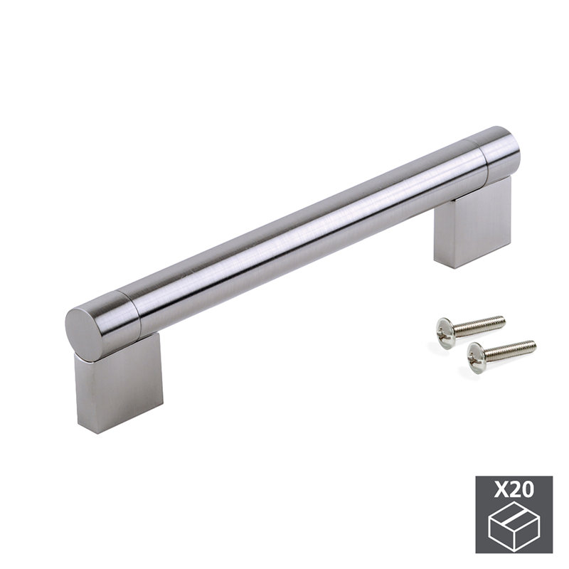 Thorkil Steel 12.8cm Centre Bar Handle