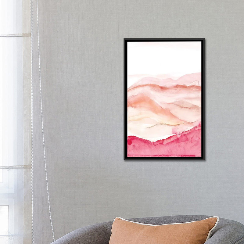 «Mojave Desert» par Albina Bratcheva - estampe numérique sur toile tendue avec châssis, H 60 po x l 40po x P 1,5 po