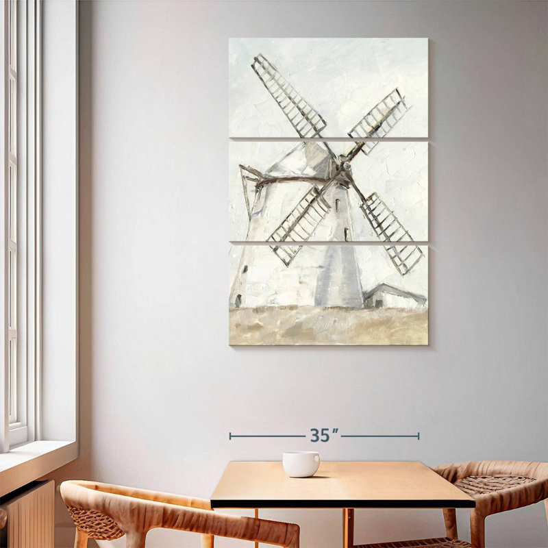 Alvord European Windmill I, 65'' H x 42'' W