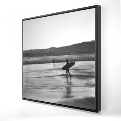 Impression de surfeurs sur toile