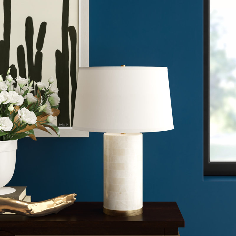 27" Gilded Gold Table Lamp