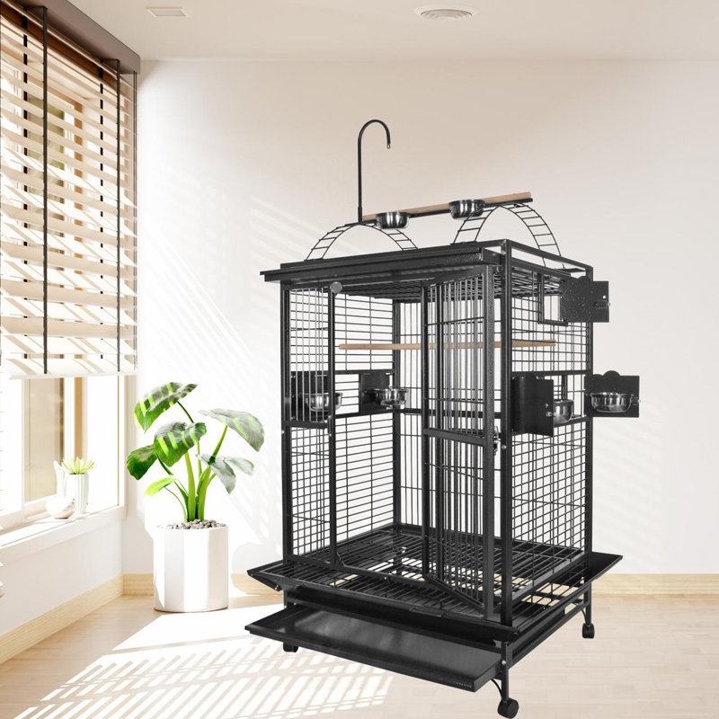 Cage de jeu X X Large noir, Noir