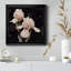 Iris Elegante - peinture sur toile encadrée-551371081-551371062