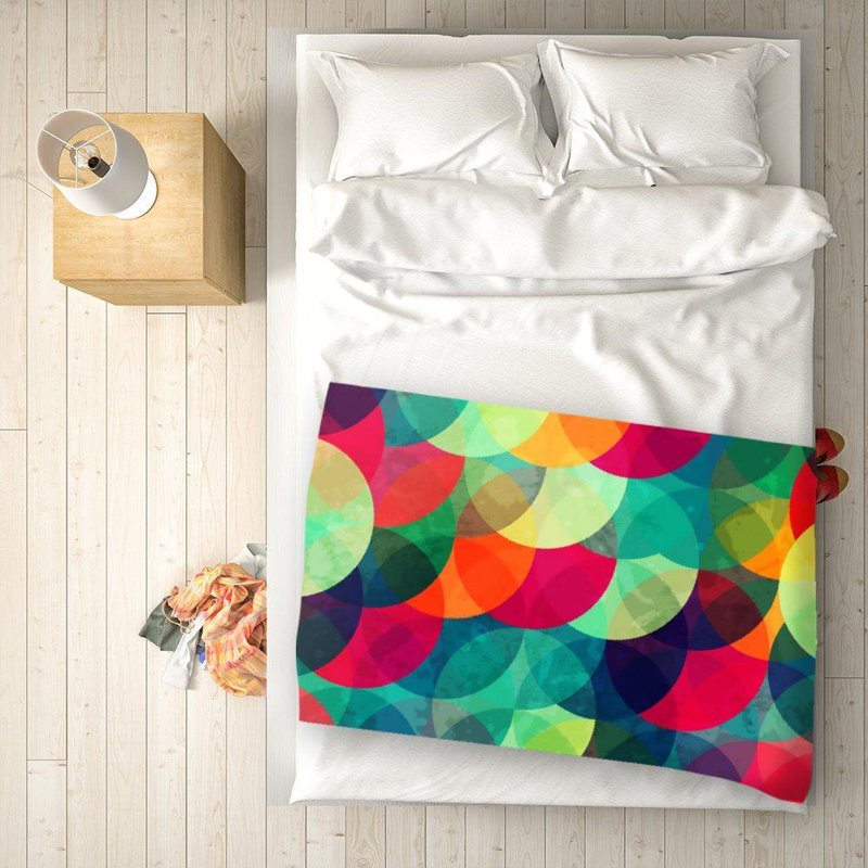 Irven Plain Weave / Muslin Throw Blanket