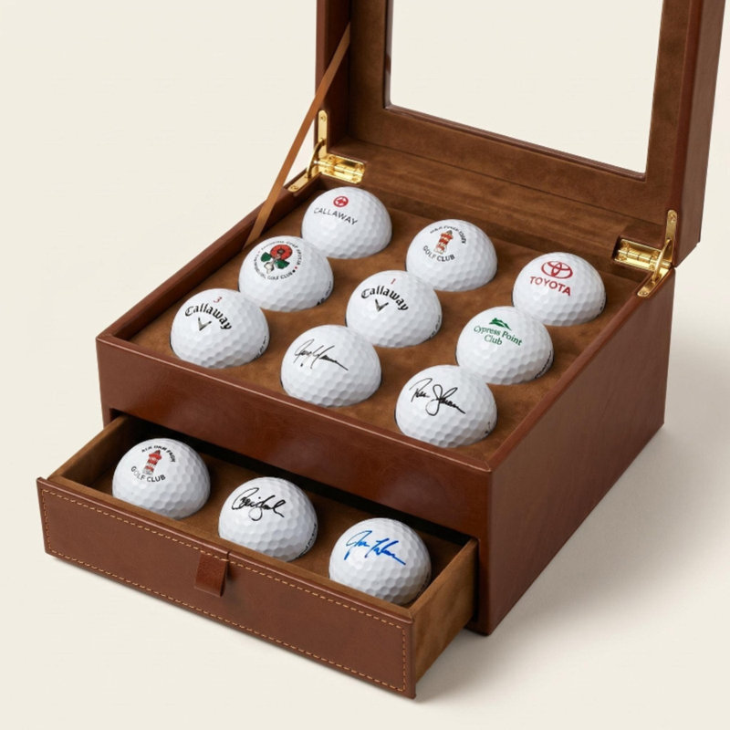Boîte de collection personnalisable pour balle de golf