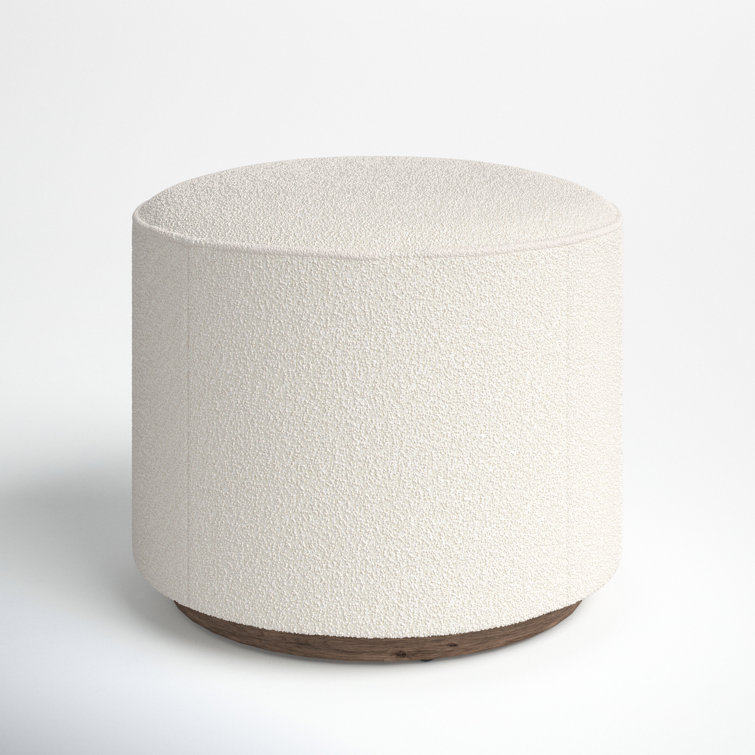 Bari 22'' Wide Round Cocktail Ottoman