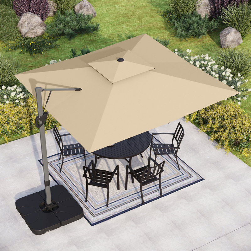 274.3cm Cantilever Parasol, Beige