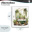 Tranquil Tub with Candles & Greenery Framed Giclee, design by Lettered and Lined-1677177833-1677177813