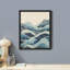 «Abstract Ocean Waves Art Nautical Waves Illustration Modern Minimalist» sur papier-98267115-98267117