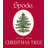 Spode Christmas Tree Figural 2 Piece Tree and Gift Box Salt and Pepper Set