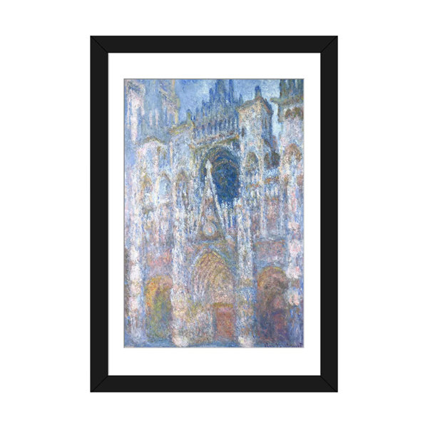 Vault W Artwork Rouen Cathedral, Blue Harmony, Morning Sunlight, 1894 ...