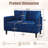 Loveseat Couch With Side Storage Pocket