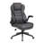 Yang Executive High-Back Armchair With Caster Wheels, Black Vinyl