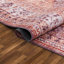 Nile Vintage Medallion Flatweave Purple/Brown Area Rug-61443458