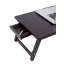 Table d'appoint pour ordinateur portable et plateau de lit avec inclinaison réglable (noyer)-1979805854
