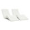 Chaise longue pour piscine de 0 à 9 po d'eau
