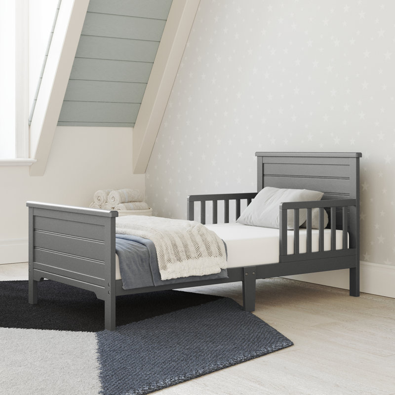 Child Craft Woodland Toddler Bed, Brushed Pebble