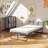Folding Bed with 5" Memory Foam Mattress, Roll Away Beds with Metal Frame for Adults, Portable Foldable Bed with Wheels and Dustproof Bag-1417051193