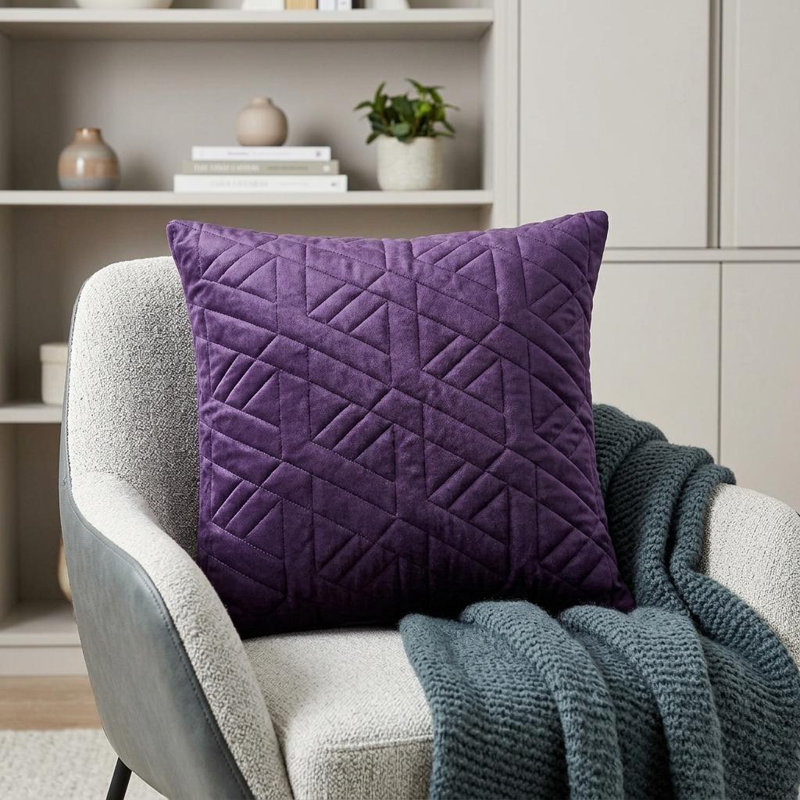 Coussin Delta, Mauve