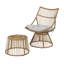 Chaise et table d'appoint Elaine-1301205194