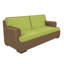 Coussin de remplacement pour causeuse d'extérieur Sunbrella