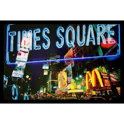 " Times Square NYC At Night Neon "