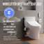 Siège de toilette de bidet électronique TOTO® WASHLET® C5 avec PREMIST et EWATER + nettoyage de baguette, allongé, beige Sedona-55637164