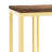 Wildomar Glass Top Console Table-1855070652-1855070655
