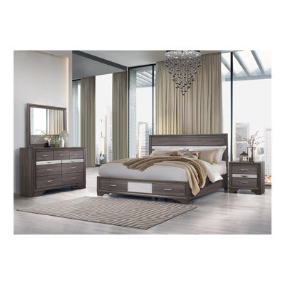 RYDER SPARKLE GREY DRESSER
