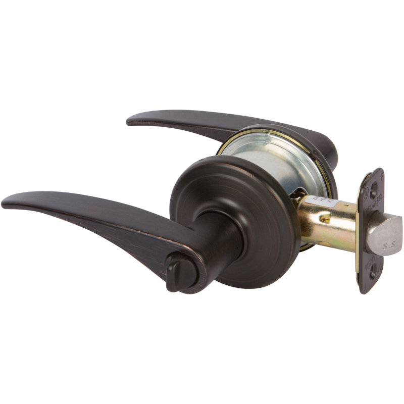 Privacy Door Lever, Tuscany Bronze