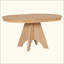Table de salle à manger extensible vintage pour 4-6, table de cuisine rustique de 42 à 58 pouces avec finition patinée et pieds croisés robustes-644858381