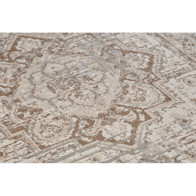 Terrain Beige/Brown Rug, Rectangle 200cm x 280cm