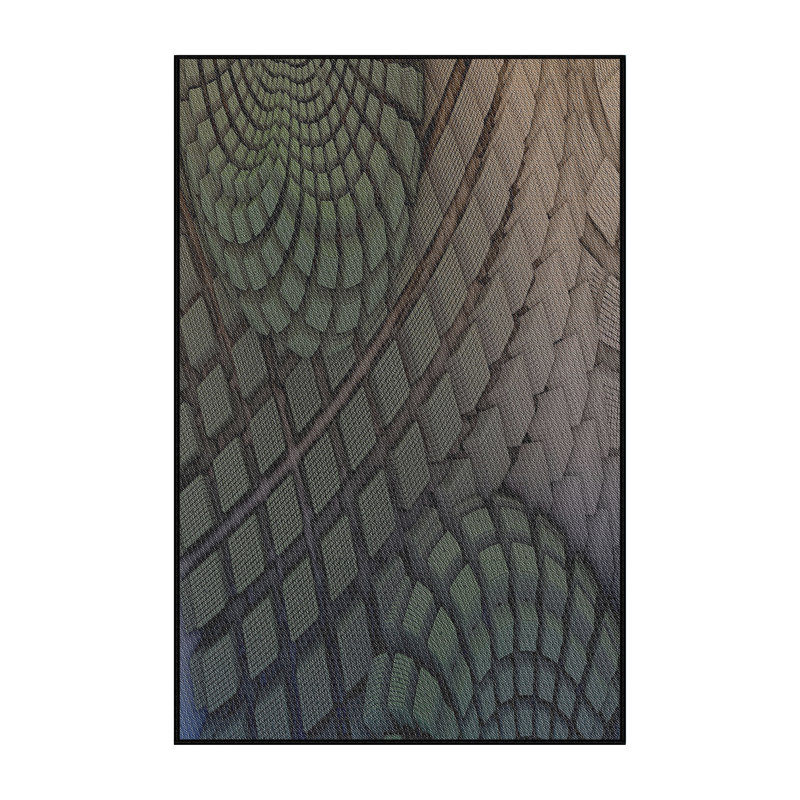 Geometric Indoor Rug, Rectangle 7' x 10'