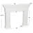 Monolith Decorative Fireplace Mantel-64289288