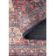Tapis bleu marine à motif rétro tissé-413991819