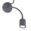 Stickland 2-Light Dimmable Grey/Brown/Blue Armed Sconce
