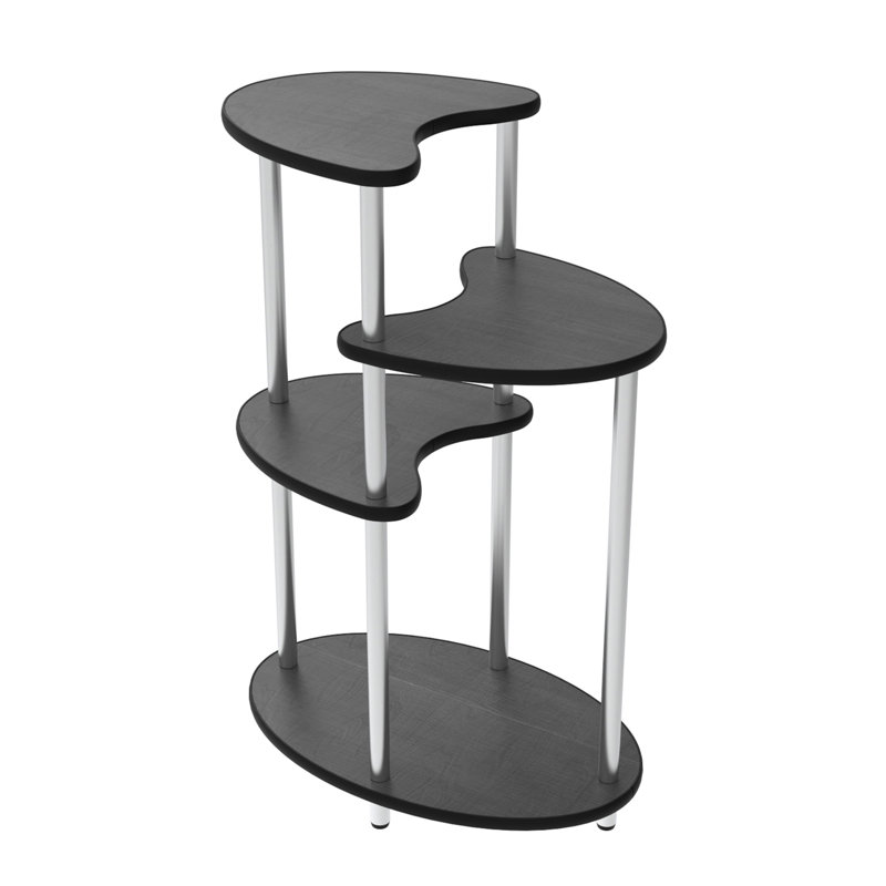 Support à plante pliable en métal 4Tier