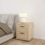 Table de chevet 2 tiroirs R camion - ensemble de 2