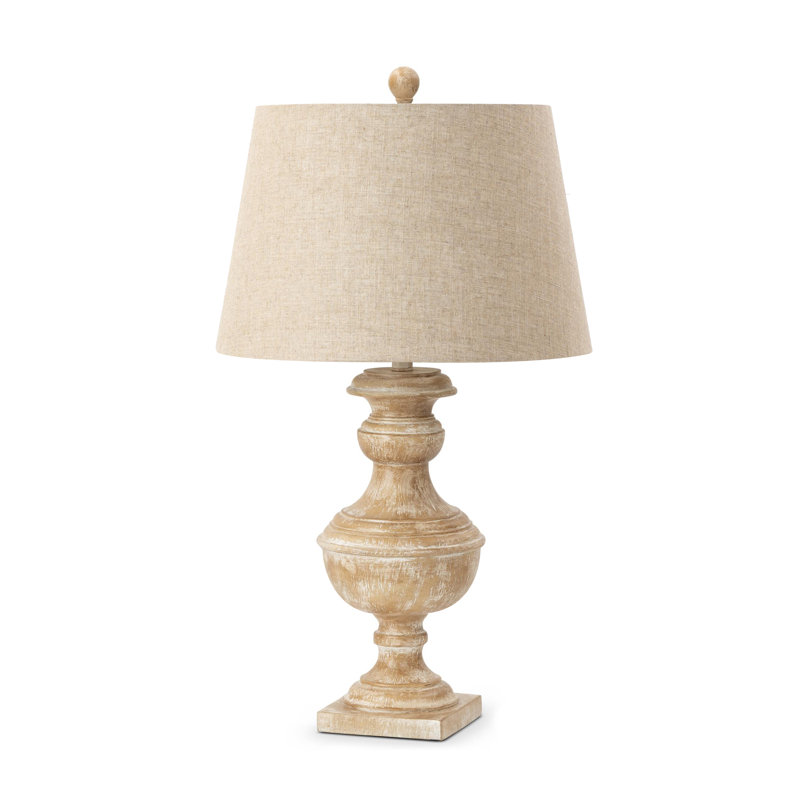 Fodor Cream Beige Coastal Bedside Lamp  (Set of 2)