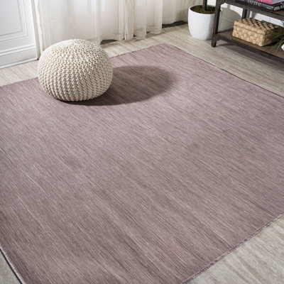 Tapis intérieur / extérieur rose Amirah