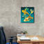  «Ornamental Koi 1» par Chariklia Zarris, art mural sur toile, 20 po x 24 po