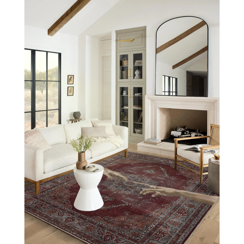 Tapis décoratif Hands, Runner 3'9.81" x 9'10.11"