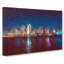 San Diego Skyline At Dusk In Abstract - Wrapped Canvas-55339088