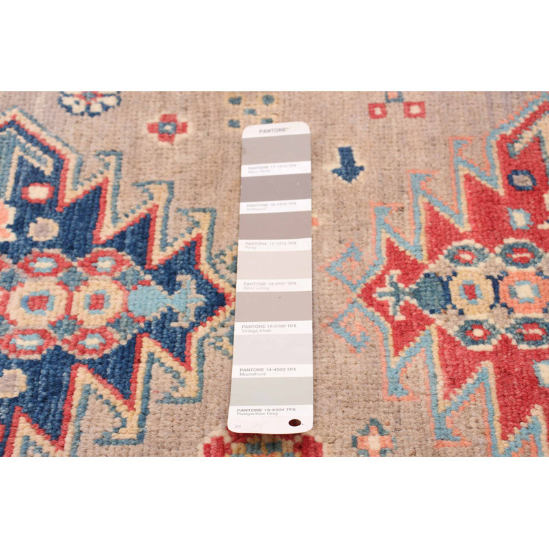 Tapis unique en laine noué à la main 5 pi 7 po x 7 pi 10 po nouvel âge Crewe