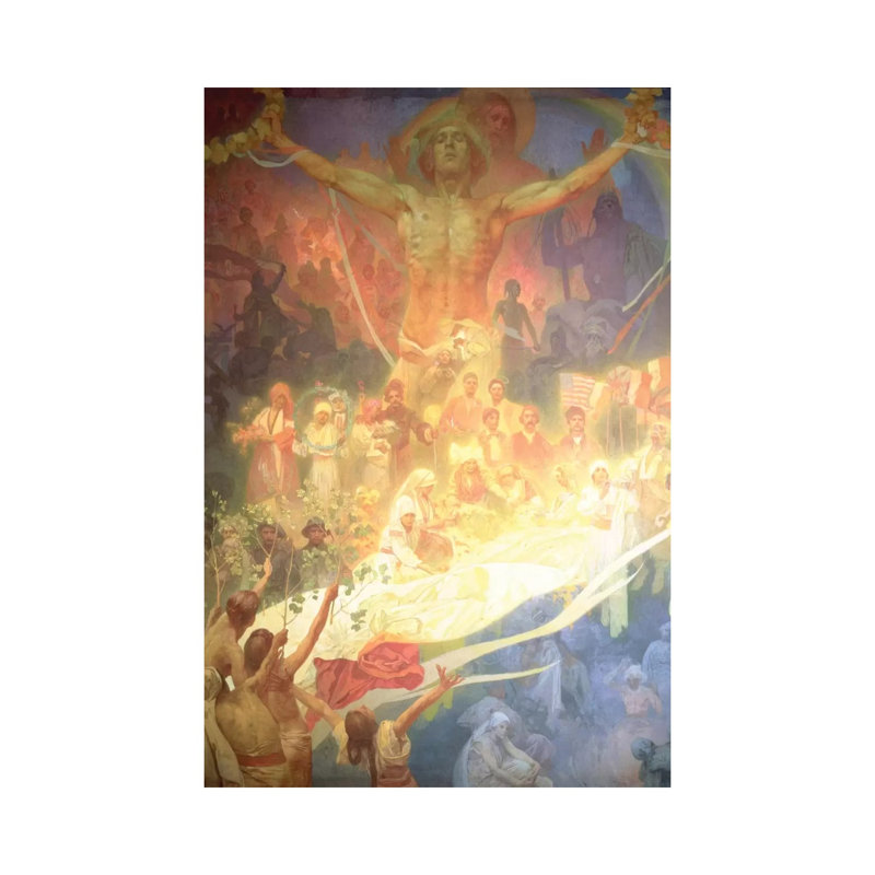 The Apotheosis of the Slavs, from the 'Slav Epic', 1926 by Alphonse Mucha - 1 Piece Wrapped Canvas Painting
